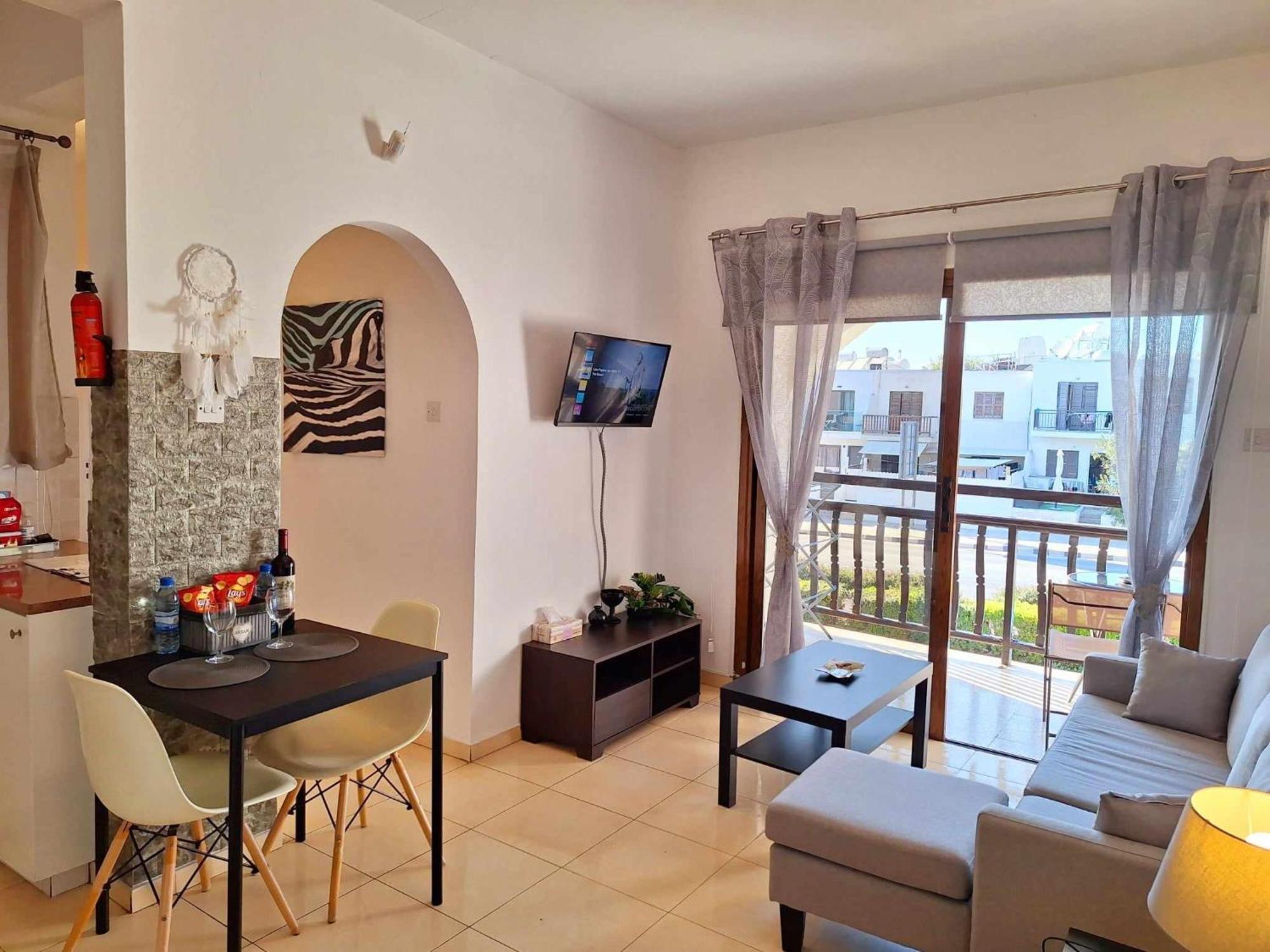 Kato Paphos Apt 400M To The Beach المظهر الخارجي الصورة